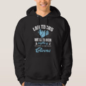 Labrador-Techniker-lustiger Hoodie (Vorderseite)
