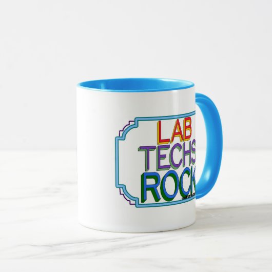 Labrador Techs Rock Tasse (VorderseiteRechts)