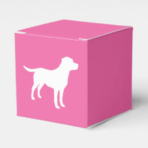 Labrador Theme Dog Baby Dusche Pink Labrador