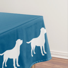 Labrador Theme - Dog Baby Shower Blue Labrador Tischdecke