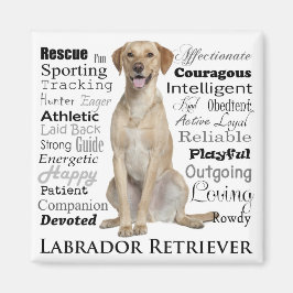 Labrador Traits Magnet