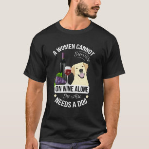 Labrador Tshirt für Frauen Golden Retriever Dose u