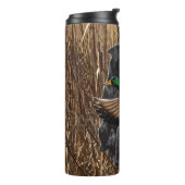 Labrador Tumbler, Duck Hunting Drink Tumbler Thermosbecher (Nach links gedreht)