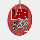 LABRADOR TYP - LABOR KERAMIKORNAMENT (Rechts)