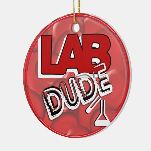 LABRADOR TYP - LABOR KERAMIKORNAMENT (Links)