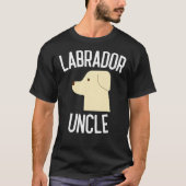 Labrador Uncle Dog T-Shirt (Vorderseite)
