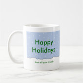 Labrador- und Snowman-Tasse Kaffeetasse (Links)