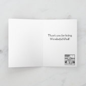 Labrador und Vater Karte (Innenseite)