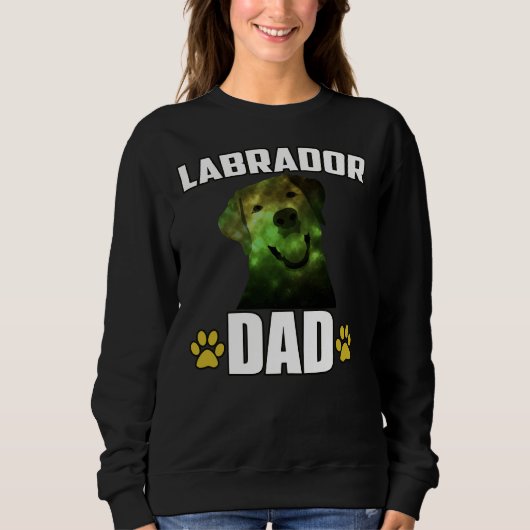 Labrador Vater 87 Sweatshirt (Vorderseite)