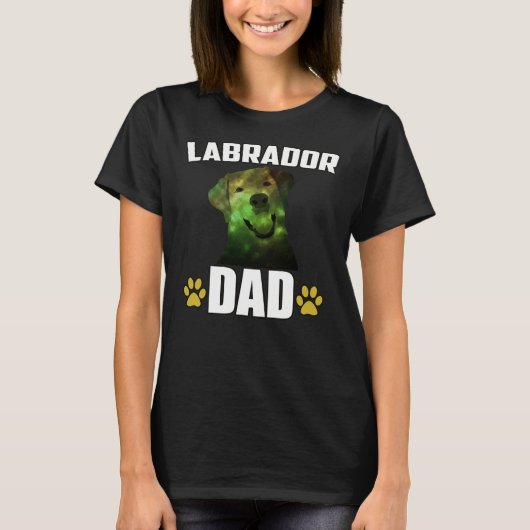 Labrador Vater 87 T-Shirt (Vorderseite)