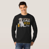 Labrador Vater Beer T-Shirt (Vorne ganz)