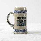 Labrador-VATER Bierglas (Links)