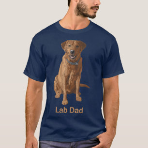 Labrador Vater Fox Red Labrador Retriever Dovers L T-Shirt