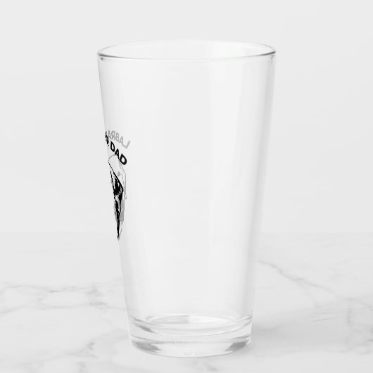 Labrador Vater Glas (Links)