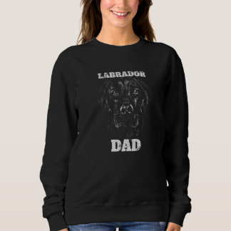 Labrador Vater Hunde Sweatshirt