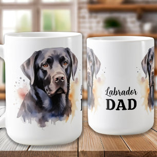 Labrador VATER Niedlich Dog Lover Black Lab Retrie Kaffeetasse