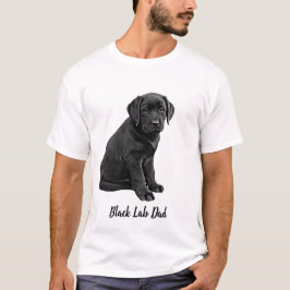 Labrador Vater - Niedlicher Hund am Tag des Vaters T-Shirt