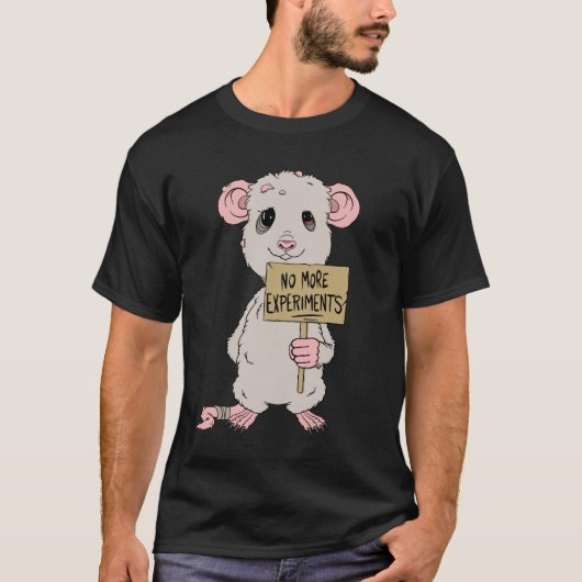 Labrador-Versuchstiere der Laborratte Tierquälerei T-Shirt (Vorderseite)