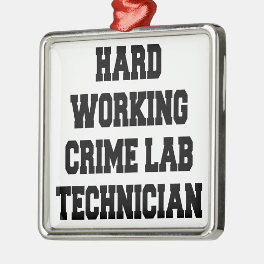 Labrador von harter Arbeitskriminalität Ornament Aus Metall (Links)