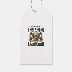 Labrador Wahrer Freund Vintage Hundeliebhaber Desi Geschenkanhänger