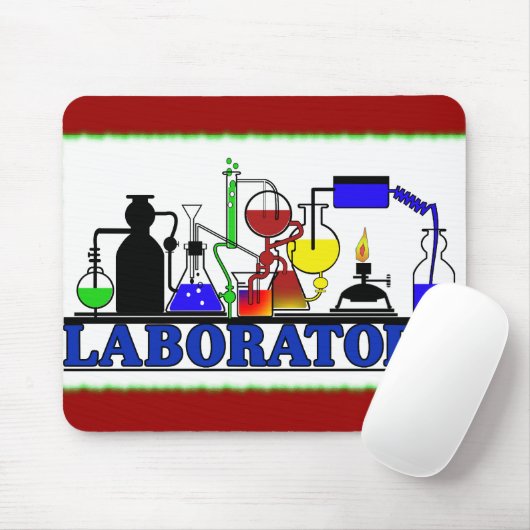 LABRADOR-WAREN - LABORglaswaren-SETUP Mousepad (Mit Mouse)