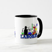 LABRADOR-WAREN - LABORglaswaren-SETUP Tasse (VorderseiteRechts)