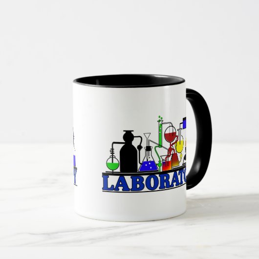 LABRADOR-WAREN - LABORglaswaren-SETUP Tasse (VorderseiteRechts)