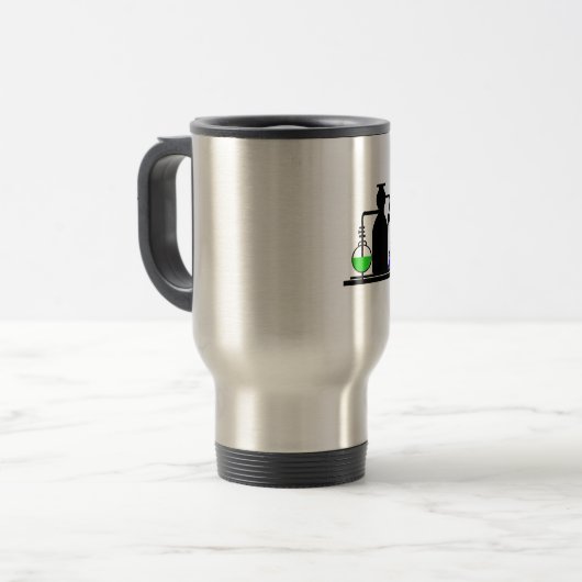 LABRADOR-WAREN - LABORglaswaren-WÜTENDER Reisebecher (Vorderseite Links)