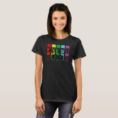 Labrador Week 2022 Colorful Scien T-Shirt (Vorne ganz)