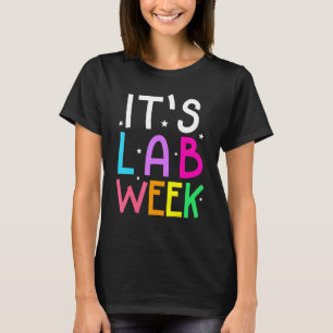 Labrador Week 2022 Laboratory Tech Heart Technolog T-Shirt