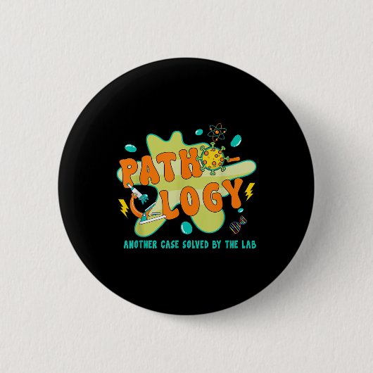 Labrador Week 2025 Pathologie Retro Mystery Machin Button (Vorderseite)