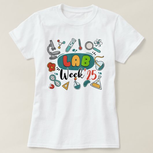 Labrador Week 2025 Science Abschluss Future Scient T-Shirt (Design vorne)