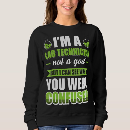 Labrador Week Labrador Tech Science Medical Techno Sweatshirt (Vorderseite)