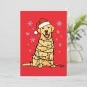Labrador Weihnachten (Stehend Vorderseite)