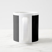 Labrador Weihnachtsbaum bedeckt durch Blitzlicht Jumbo-Tasse (Rückseite)