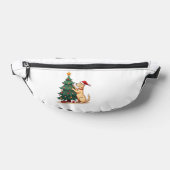 Labrador-Weihnachtsbaumhelfer Bauchtasche (Ablage )