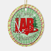 LABRADOR-WEIHNACHTSlabor Keramikornament (Links)