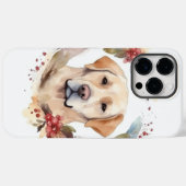Labrador Weihnachtsmann Case-Mate iPhone Hülle (Rückseite (Horizontal))