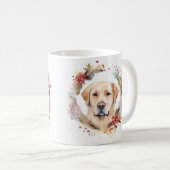 Labrador Weihnachtsmann Kaffeetasse (VorderseiteRechts)