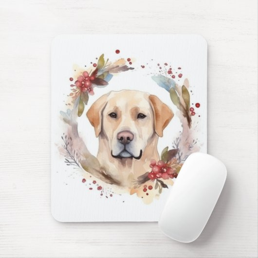 Labrador Weihnachtsmann Mousepad (Mit Mouse)