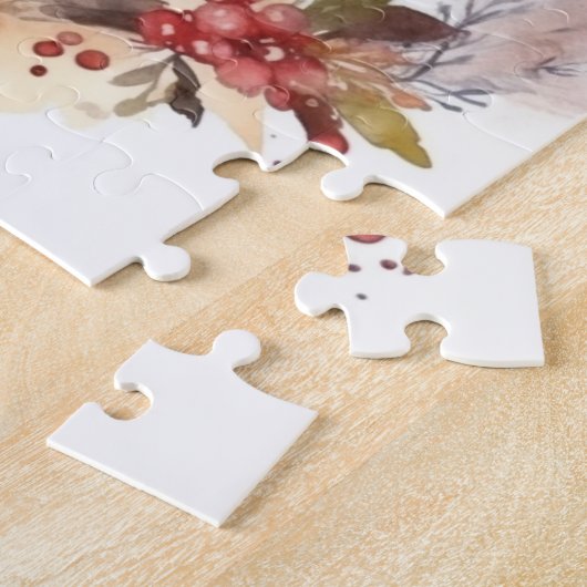 Labrador Weihnachtsmann Puzzle (Seite)