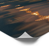 Labrador Weihnachtsreise Poster (Ecke)