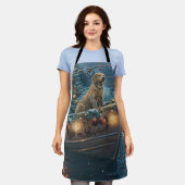 Labrador Weihnachtsreise Schürze (Getragen)