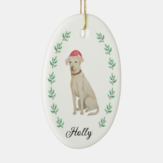 Labrador Weihnachtsschmuck (Rechts)