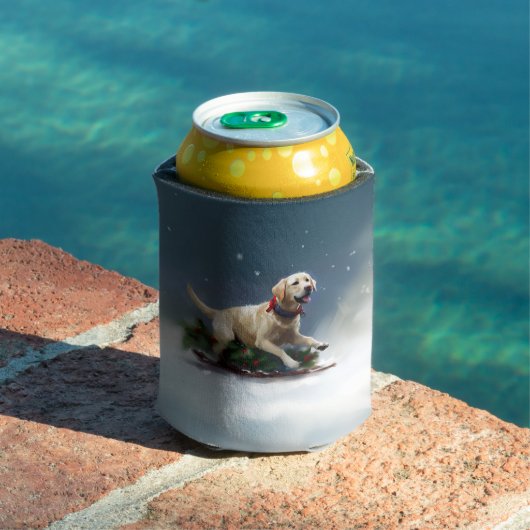 Labrador Weihnachtsschnee Winter Dosenkühler (In Situ Pool)