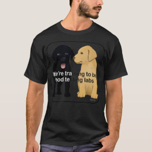 Labrador Welpen im Training - Funny Liebe für n T-Shirt