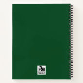 Labrador Welpen Personalisiertes Notebook Notizblock (Rückseite)