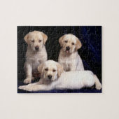 Labrador-Welpen-Puzzlespiel Puzzle (Horizontal)