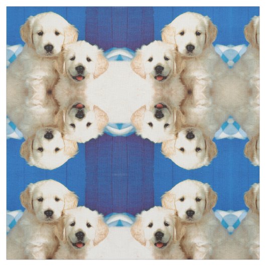 Labrador-Welpen Stoff (Muster)
