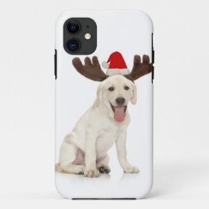 Labrador-Welpen-tragende Geweihe Case-Mate iPhone Hülle